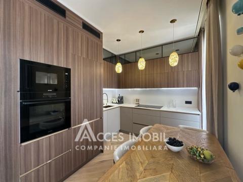 Inamstro! Bloc Nou! Buiucani, str. Liviu Deleanu, 2 camere + living. Reparație Premium! Penthouse!: 7