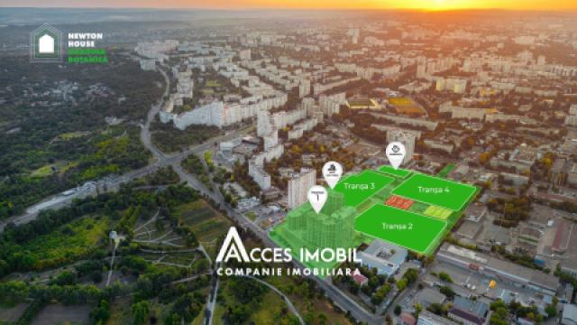 Newton House! Botanica, str. Grădina Botanică, 2 camere. Variantă Albă!: 3