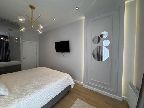 Аренда! Новострой! Буюканы, ул. Ливиу Деляну, 2 комнаты + гостиная. Евроремонт!: 2