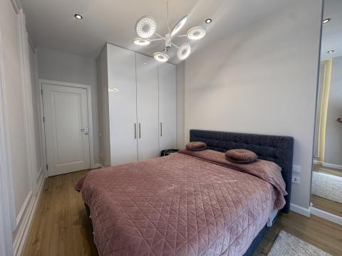 Аренда! Новострой! Буюканы, ул. Ливиу Деляну, 2 комнаты + гостиная. Евроремонт!: 3