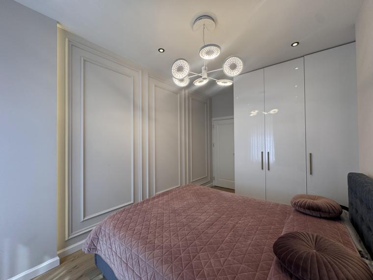 Аренда! Новострой! Буюканы, ул. Ливиу Деляну, 2 комнаты + гостиная. Евроремонт!: 4