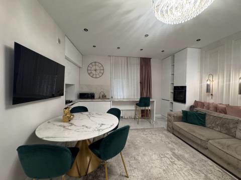 Аренда! Новострой! Буюканы, ул. Ливиу Деляну, 2 комнаты + гостиная. Евроремонт!: 7