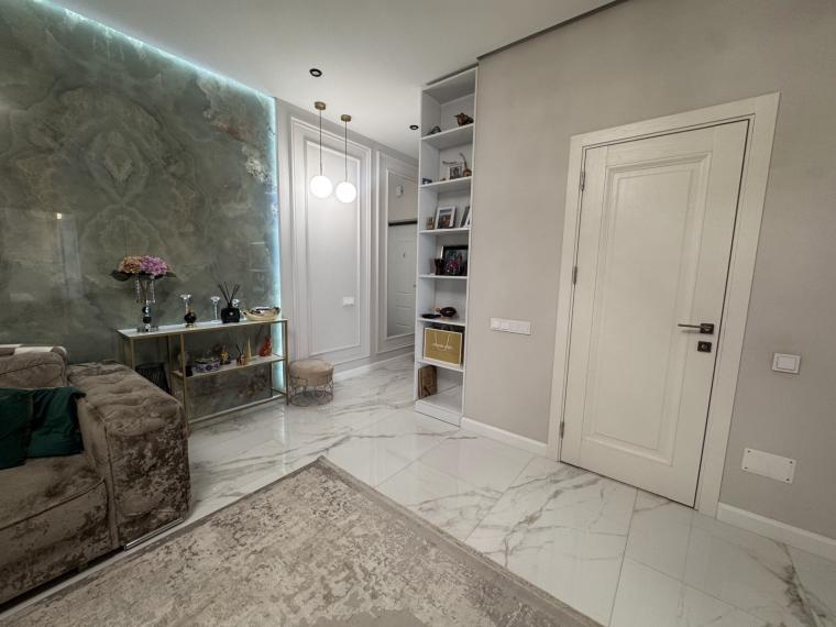 Аренда! Новострой! Буюканы, ул. Ливиу Деляну, 2 комнаты + гостиная. Евроремонт!: 11