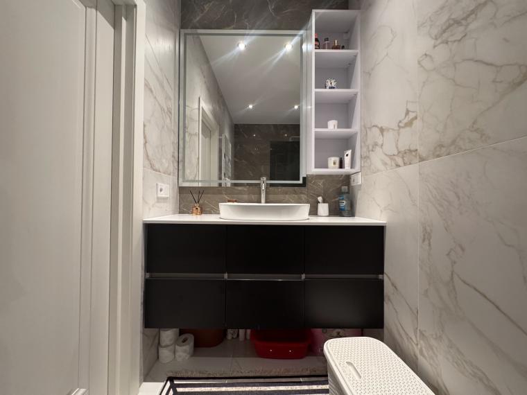 Аренда! Новострой! Буюканы, ул. Ливиу Деляну, 2 комнаты + гостиная. Евроремонт!: 14