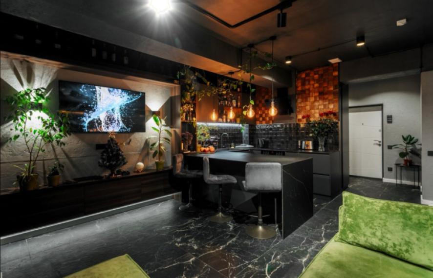 Аренда! ул. Алеку Руссо, Рышкановка, 1 комната + гостиная. Премиум ремонт!: 1