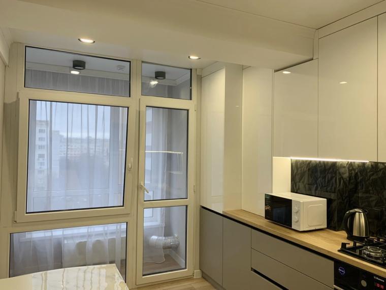 Chirie! Bloc Nou! Ciocana, bd. Mircea cel Bătrân, 2 camere + living! Euroreparație!: 1