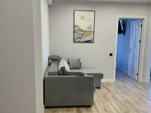 Chirie! Bloc Nou! Ciocana, bd. Mircea cel Bătrân, 2 camere + living! Euroreparație!: 4