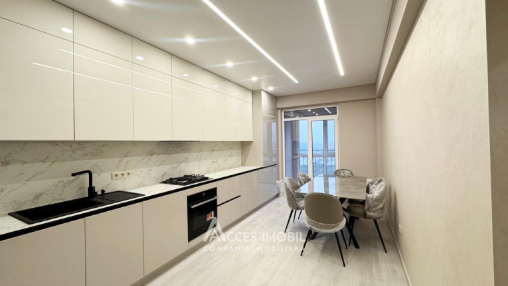 Chirie! Bloc Nou! str. Matei Basarab, Râșcani, 2 camere + living! Reparație Premium!: 5