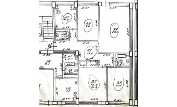 УльтраЦентр, ул. Митрополит Банулеску Бодони, 3 комнаты + гостиная. Панорамный вид!: 15