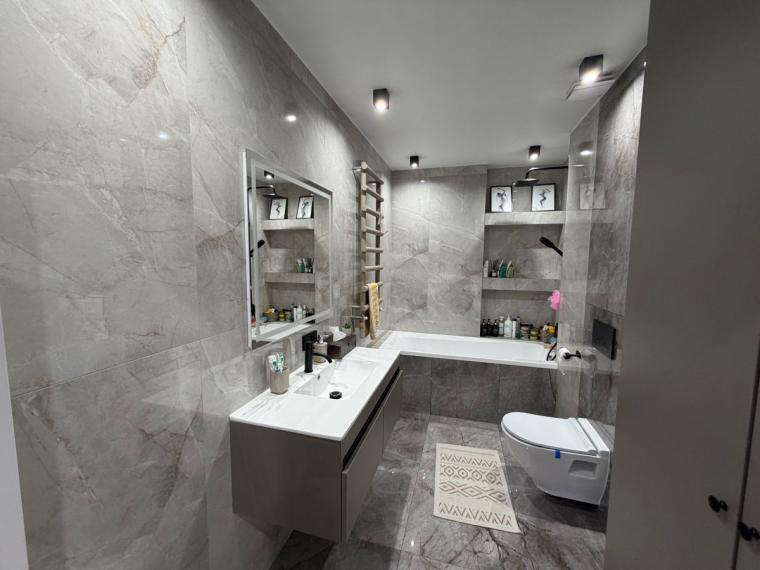 Новострой! Телецентр, ул. Пьетрарилор, 1 комната + гостиная. Евроремонт!: 6