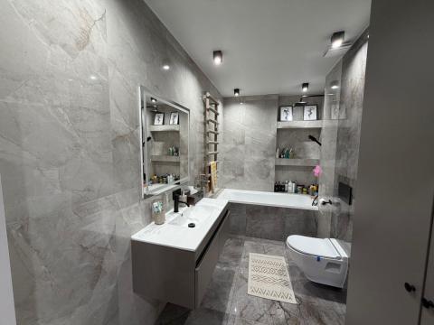 Новострой! Телецентр, ул. Пьетрарилор, 1 комната + гостиная. Евроремонт!: 6