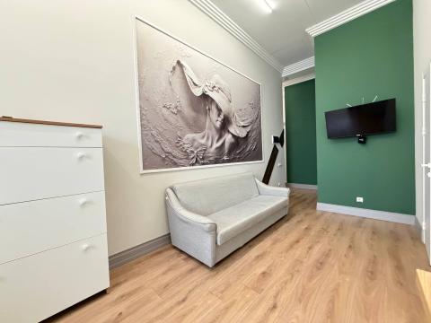 Chirie! Bloc Nou! Centru, str. Cojocarilor, 1 cameră + living! Euroreparație!: 6