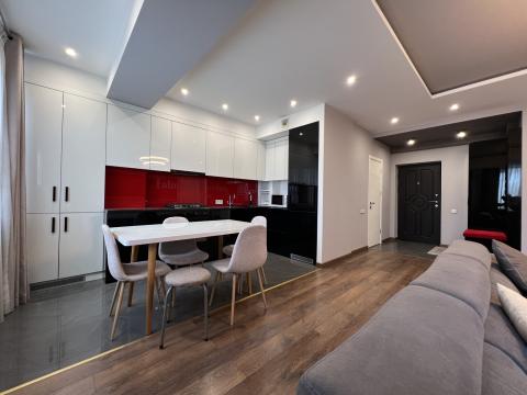 Astercon! Буюкань, ул. Ион Крянгэ, 1 комнатa + гостиная. Евроремонт! Парк Дендрарий!: 6