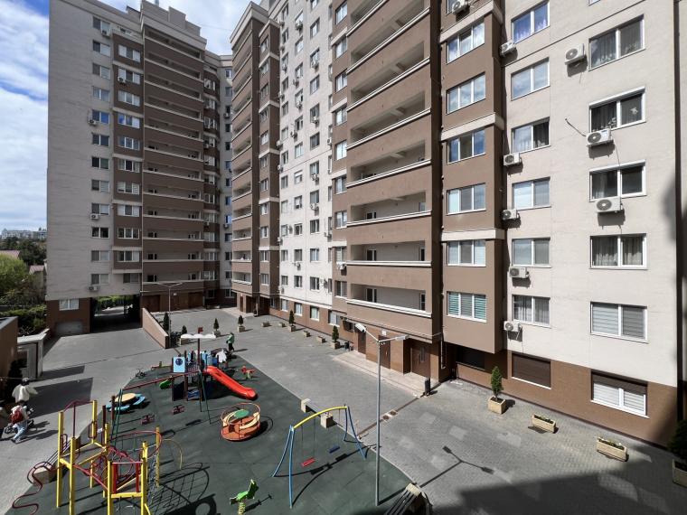 Astercon! Буюкань, ул. Ион Крянгэ, 1 комнатa + гостиная. Евроремонт! Парк Дендрарий!: 16