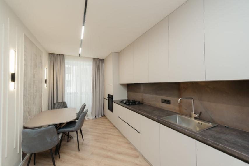 New Block! Cartusa street, Durlesti, 2 rooms + living. Euro Repair!: 0