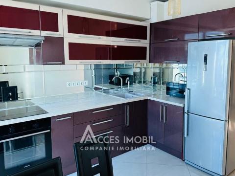 For Rent! New Block! Botanica, Dacia avenue, 2 rooms + living! Euro Repair!: 3