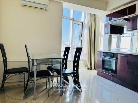 For Rent! New Block! Botanica, Dacia avenue, 2 rooms + living! Euro Repair!: 4