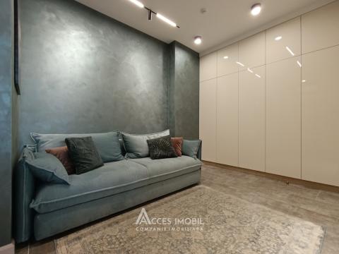 Chirie! Bloc Nou! Centru, bd. Ștefan cel Mare, 1 cameră + living. Euroreparație!: 5