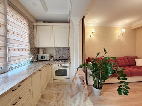 New Block! Center, Ivan Zaikin street, 2 rooms + living. Euro repair!: 1