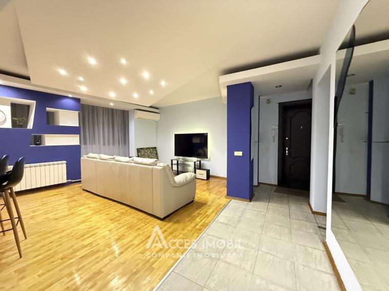 Matei Basarab street, Rascani, 3 rooms. Euro Repair!: 2