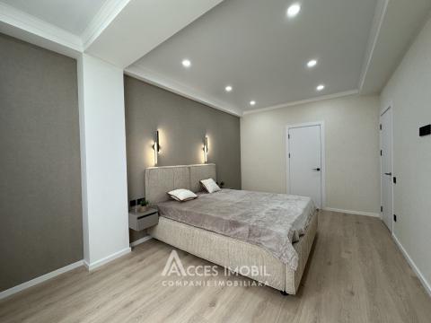 Bloc Nou! str. Cartușa, Durlești, 2 camere + living. Euroreparație!: 5