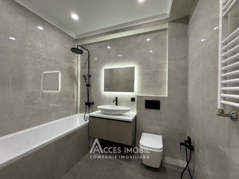 Bloc Nou! str. Cartușa, Durlești, 2 camere + living. Euroreparație!: 8