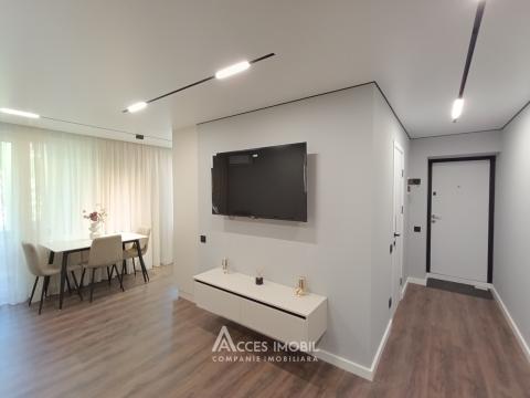 Telecentru, str. Academiei, 2 camere + living. Euroreparație!: 3