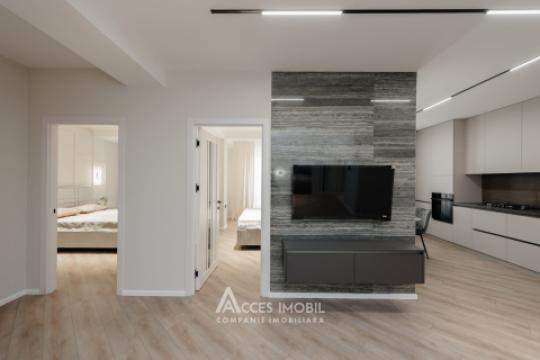 New Block! Cartusa street, Durlesti, 2 rooms + living. Euro Repair!: 4