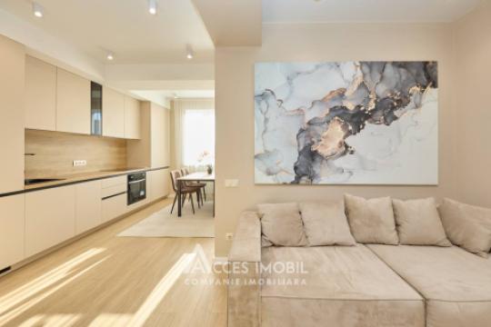 Bloc Nou! Buiucani, str. Ion Luca Caragiale  2 camere + living. Euroreparație!: 3