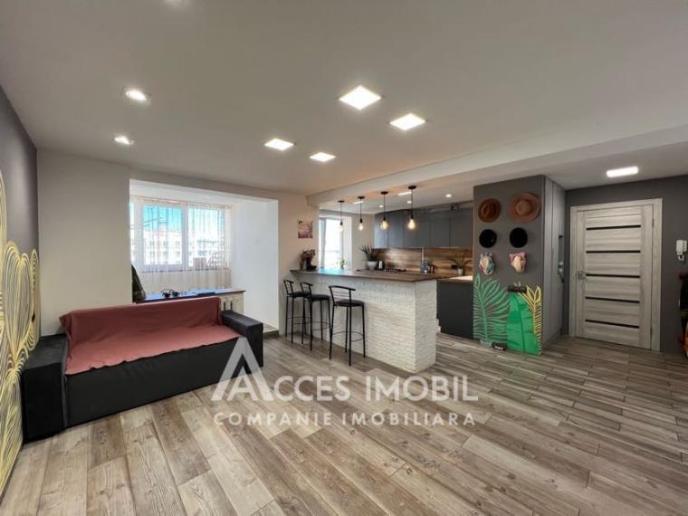 Ciocana, Igor Vieru street, 3 rooms + living! Euro Repair!: 3