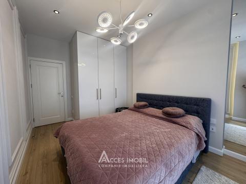 For Rent! New Block! Buiucani, Liviu Deleanu street, 2 rooms + living. Euro repair!: 3