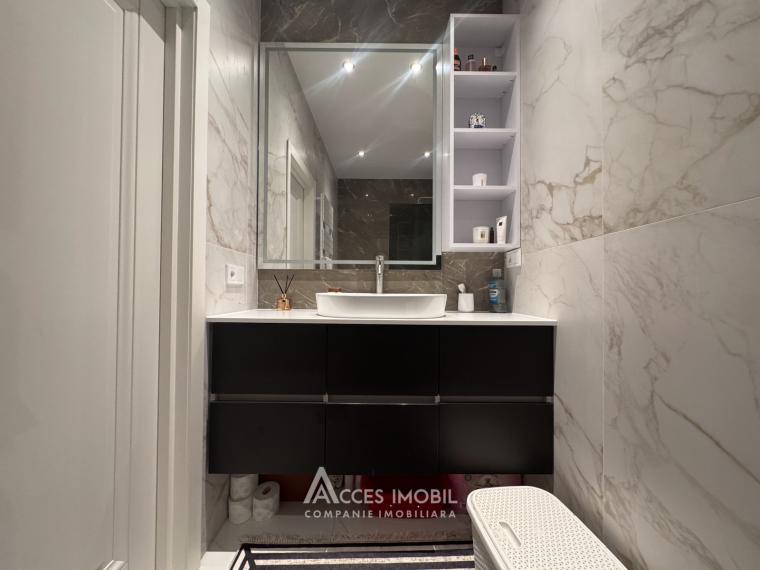 For Rent! New Block! Buiucani, Liviu Deleanu street, 2 rooms + living. Euro repair!: 13