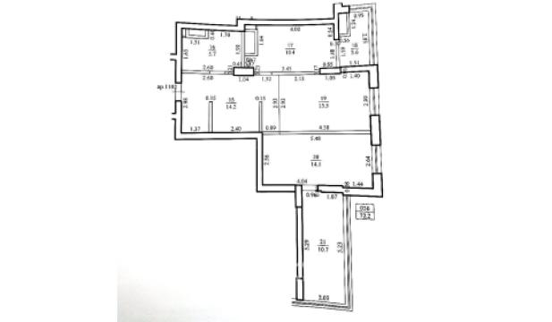 Exfactor! Buiucani, str. Vasile Lupu, 2 camere +  living. Variantă Albă!: 8