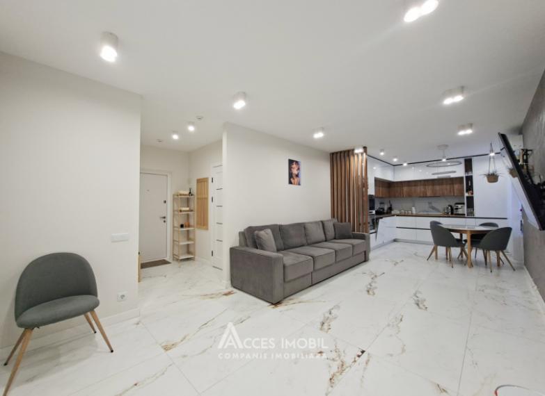 SkyHouse! Andrei Doga street, Rascani, 2 rooms + living. Euro Repair!: 0