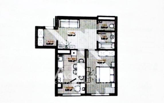 SMART HOME! Lagmar! Rascani, Calea Moșilor street, 1 room + living. White version!: 1