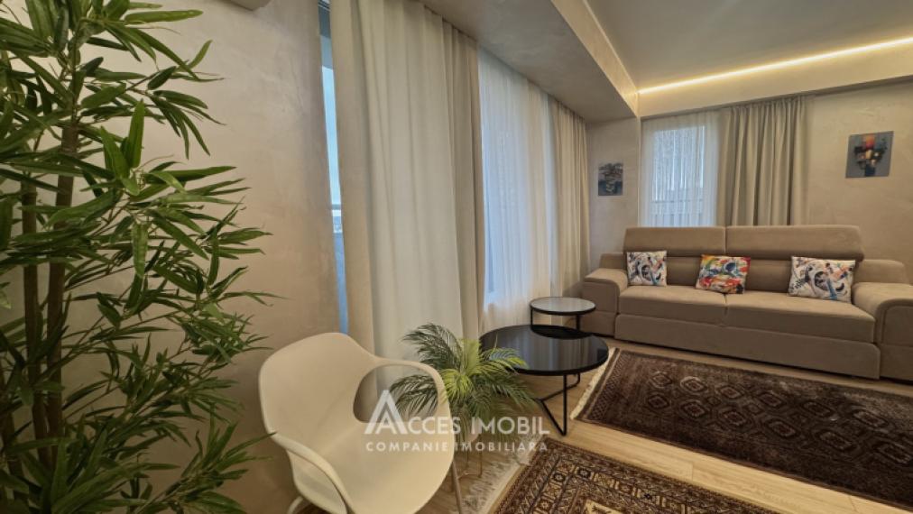 Chirie! Bloc nou! Botanica, str. Constantin Vârnav, 3 camere. Reparație premium!: 1