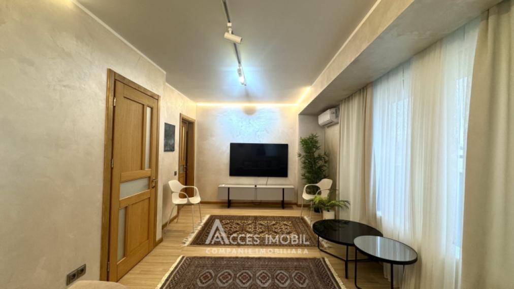 Chirie! Bloc nou! Botanica, str. Constantin Vârnav, 3 camere. Reparație premium!: 2