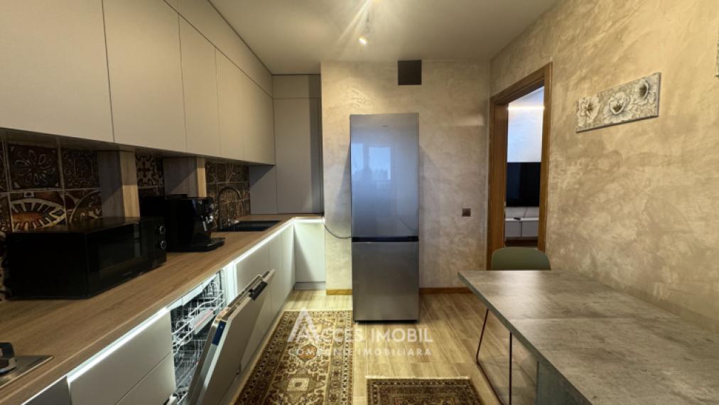 Chirie! Bloc nou! Botanica, str. Constantin Vârnav, 3 camere. Reparație premium!: 8