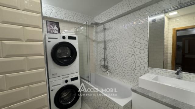 Chirie! Bloc nou! Botanica, str. Constantin Vârnav, 3 camere. Reparație premium!: 11