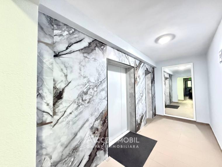 Bloc Nou! Poșta Veche, str-la. Studenților, 2 camere + living. Euroreparație!: 13