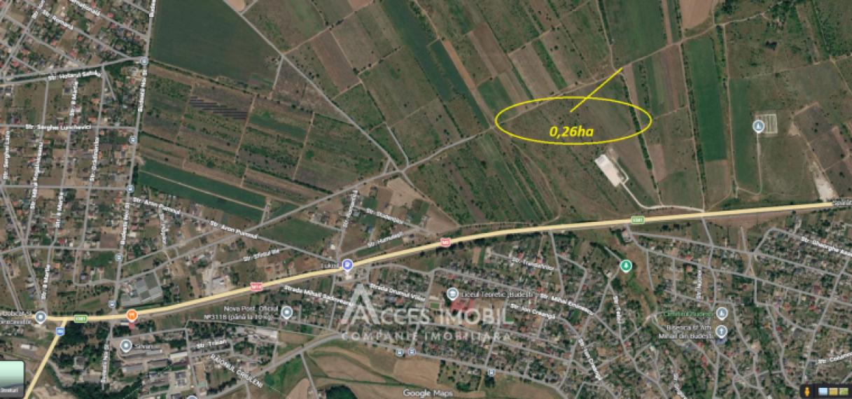 Интравилан сельскохозяйственный участок, M14, 26 соток. Будешты!: 4