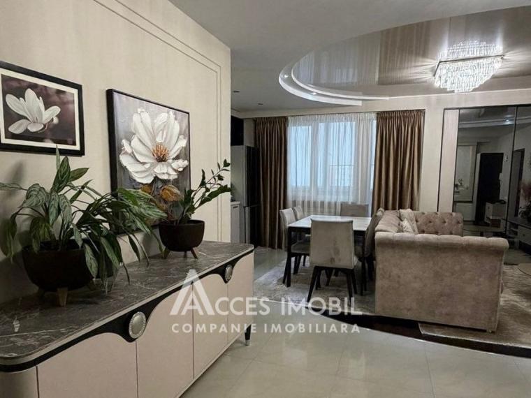 Chirie! Bloc Nou! str. Lev Tolstoi, Centru, 2 camere + living. Reparație premiu!: 0