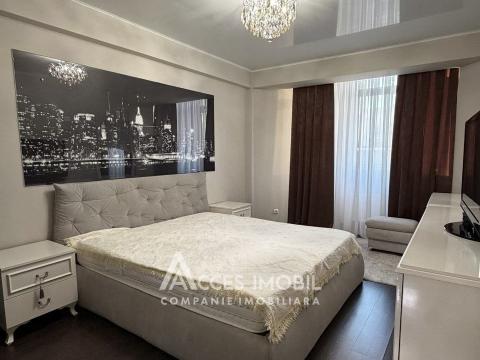 Chirie! Bloc Nou! str. Lev Tolstoi, Centru, 2 camere + living. Reparație premiu!: 4