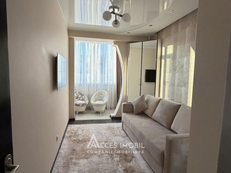 Chirie! Bloc Nou! str. Lev Tolstoi, Centru, 2 camere + living. Reparație premiu!: 5