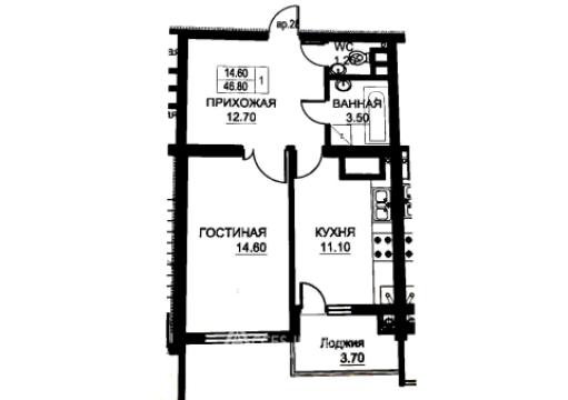 Exfactor! Buiucani, str. Vasile Lupu, 1 cameră + living. Variantă Albă!: 12