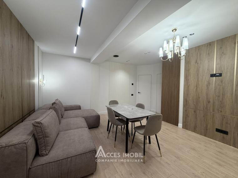 Chirie! Bloc Nou! str. Teatrului , Centru, 2 camere + living. Reparație premiu!: 0