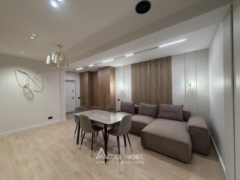 Chirie! Bloc Nou! str. Teatrului , Centru, 2 camere + living. Reparație premiu!: 2