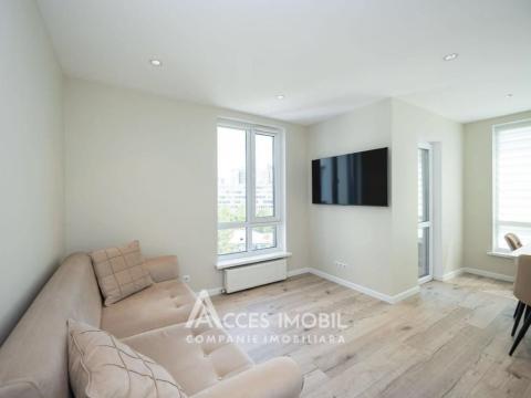 Chirie! str. Calea Ieșilor, Sculeni, 1 cameră + living. Euroreparație!: 2