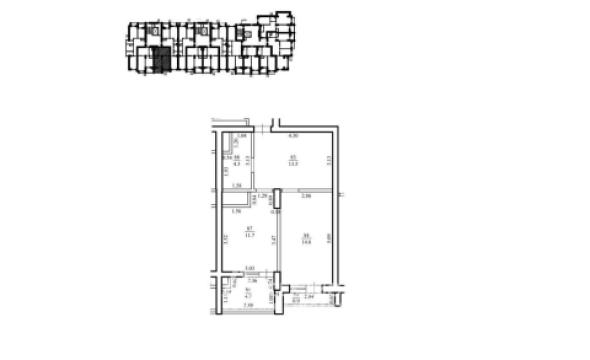 Exfactor! Botanica/Aeroport, bd. Dacia, 1 cameră + living! Variantă albă!: 1