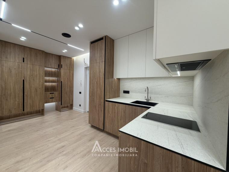 Chirie! Bloc Nou! str. Teatrului , Centru, 2 camere + living. Reparație premiu!: 5